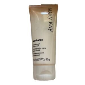 MARY KAY Satin Hands VANILLA SUGAR Hand Cream 3 Oz. NEW